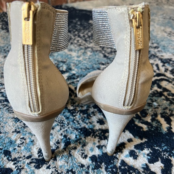 Stunning Silver Glitter Heels Size 7.5 - Picture 8 of 8